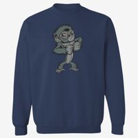 Adult USA Made Heavyweight Crewneck Sweatshirt Thumbnail