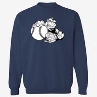 Adult 9.5 oz., 80/20 Heavyweight Crewneck Sweatshirt Thumbnail