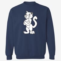 Adult USA Made Heavyweight Crewneck Sweatshirt Thumbnail