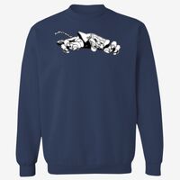 Adult USA Made Heavyweight Crewneck Sweatshirt Thumbnail