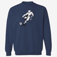 Adult 9.5 oz., 80/20 Heavyweight Crewneck Sweatshirt Thumbnail