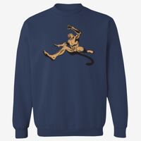 Adult USA Made Heavyweight Crewneck Sweatshirt Thumbnail