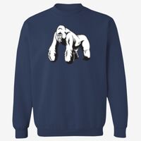Adult USA Made Heavyweight Crewneck Sweatshirt Thumbnail