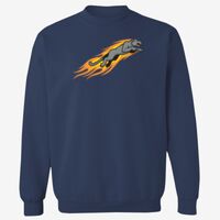 Adult USA Made Heavyweight Crewneck Sweatshirt Thumbnail