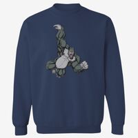 Adult USA Made Heavyweight Crewneck Sweatshirt Thumbnail