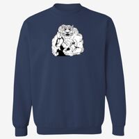 Adult USA Made Heavyweight Crewneck Sweatshirt Thumbnail