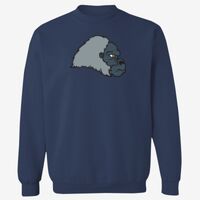 Adult USA Made Heavyweight Crewneck Sweatshirt Thumbnail