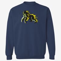 Adult USA Made Heavyweight Crewneck Sweatshirt Thumbnail