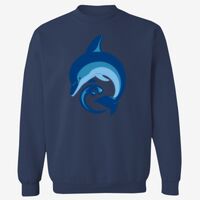 Adult USA Made Heavyweight Crewneck Sweatshirt Thumbnail
