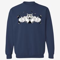 Adult USA Made Heavyweight Crewneck Sweatshirt Thumbnail