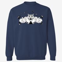 Adult 9.5 oz., 80/20 Heavyweight Crewneck Sweatshirt Thumbnail