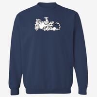 Adult 9.5 oz., 80/20 Heavyweight Crewneck Sweatshirt Thumbnail