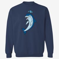 Adult USA Made Heavyweight Crewneck Sweatshirt Thumbnail
