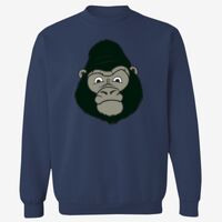 Adult USA Made Heavyweight Crewneck Sweatshirt Thumbnail