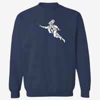 Adult USA Made Heavyweight Crewneck Sweatshirt Thumbnail