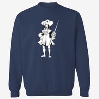 Adult USA Made Heavyweight Crewneck Sweatshirt Thumbnail