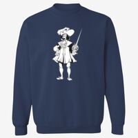 Adult 9.5 oz., 80/20 Heavyweight Crewneck Sweatshirt Thumbnail