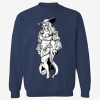 Adult USA Made Heavyweight Crewneck Sweatshirt Thumbnail