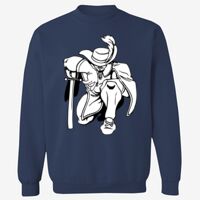 Adult USA Made Heavyweight Crewneck Sweatshirt Thumbnail