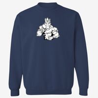 Adult USA Made Heavyweight Crewneck Sweatshirt Thumbnail