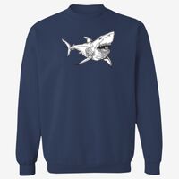 Adult USA Made Heavyweight Crewneck Sweatshirt Thumbnail