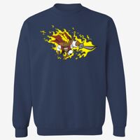 Adult USA Made Heavyweight Crewneck Sweatshirt Thumbnail