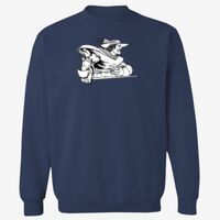 Adult USA Made Heavyweight Crewneck Sweatshirt Thumbnail