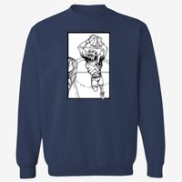 Adult USA Made Heavyweight Crewneck Sweatshirt Thumbnail
