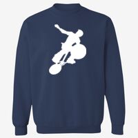 Adult USA Made Heavyweight Crewneck Sweatshirt Thumbnail