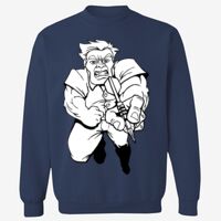 Adult USA Made Heavyweight Crewneck Sweatshirt Thumbnail