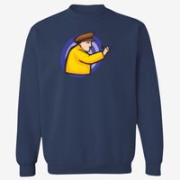 Adult 9.5 oz., 80/20 Heavyweight Crewneck Sweatshirt Thumbnail