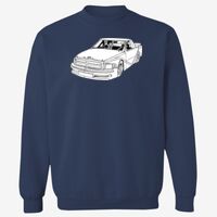 Adult USA Made Heavyweight Crewneck Sweatshirt Thumbnail
