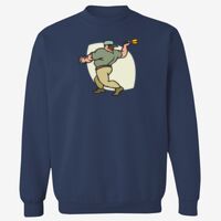 Adult USA Made Heavyweight Crewneck Sweatshirt Thumbnail