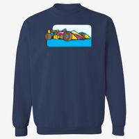 Adult USA Made Heavyweight Crewneck Sweatshirt Thumbnail