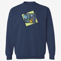 Adult 9.5 oz., 80/20 Heavyweight Crewneck Sweatshirt Thumbnail