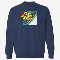 Adult USA Made Heavyweight Crewneck Sweatshirt Thumbnail