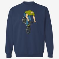 Adult USA Made Heavyweight Crewneck Sweatshirt Thumbnail