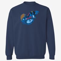 Adult USA Made Heavyweight Crewneck Sweatshirt Thumbnail