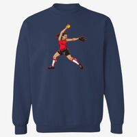 Adult USA Made Heavyweight Crewneck Sweatshirt Thumbnail