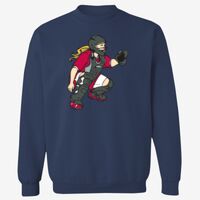 Adult 9.5 oz., 80/20 Heavyweight Crewneck Sweatshirt Thumbnail