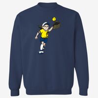 Adult USA Made Heavyweight Crewneck Sweatshirt Thumbnail