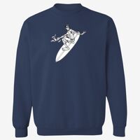 Adult USA Made Heavyweight Crewneck Sweatshirt Thumbnail