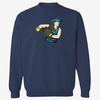Adult USA Made Heavyweight Crewneck Sweatshirt Thumbnail