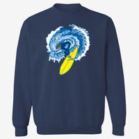 Adult USA Made Heavyweight Crewneck Sweatshirt Thumbnail