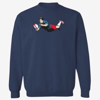 Adult USA Made Heavyweight Crewneck Sweatshirt Thumbnail