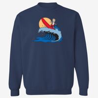Adult USA Made Heavyweight Crewneck Sweatshirt Thumbnail