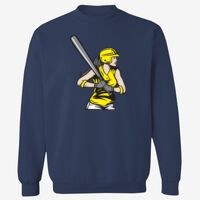 Adult 9.5 oz., 80/20 Heavyweight Crewneck Sweatshirt Thumbnail