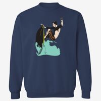 Adult USA Made Heavyweight Crewneck Sweatshirt Thumbnail