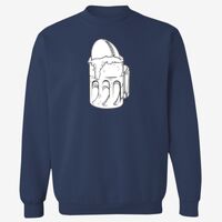 Adult USA Made Heavyweight Crewneck Sweatshirt Thumbnail
