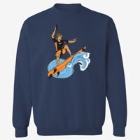 Adult USA Made Heavyweight Crewneck Sweatshirt Thumbnail